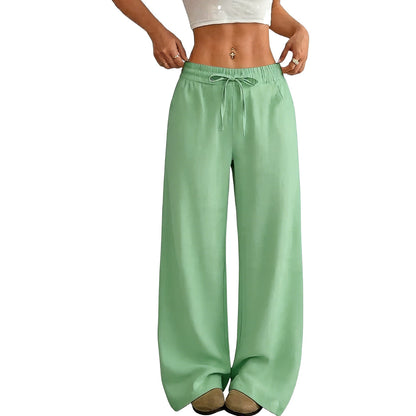 🔥 Women's Linen Wide Leg Pants – Breathable Comfort, Relaxed Fit & Timeless Style